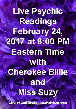 Live Psychic Readings Friday February 24, 2017