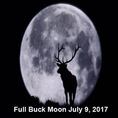 Full Buck and Thunder Moon July 9, 2017