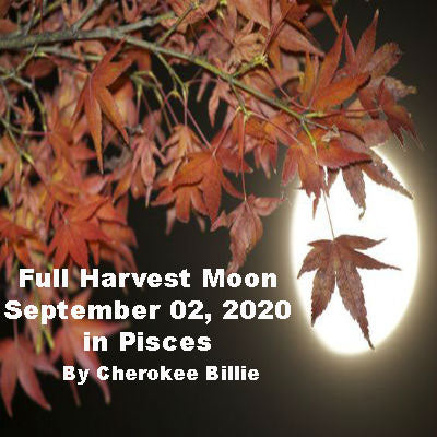 Full Harvest Moon September 02, 2020 in Pisces