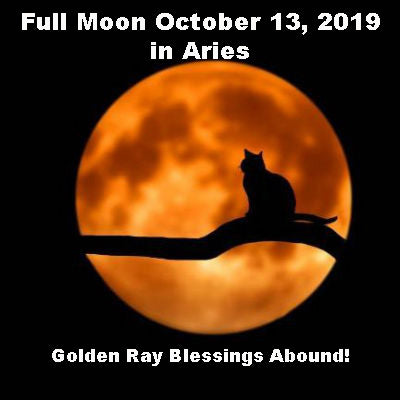 Full Moon October 13, 2019 in Aries