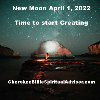 New Moon April 1, 2022