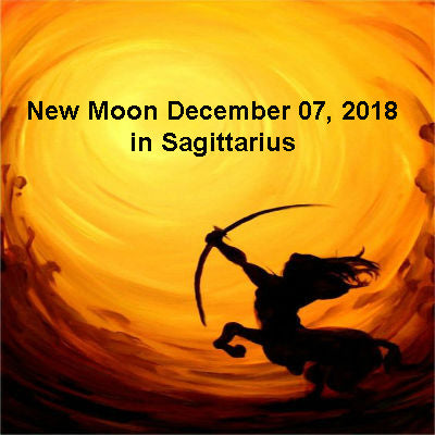 New Moon December 07, 2018 in Sagittarius