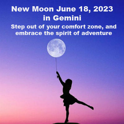 New Moon June 18, 2023 in Gemini