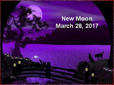 New Moon March 28, 2017 in Aries By Cherokee Billie