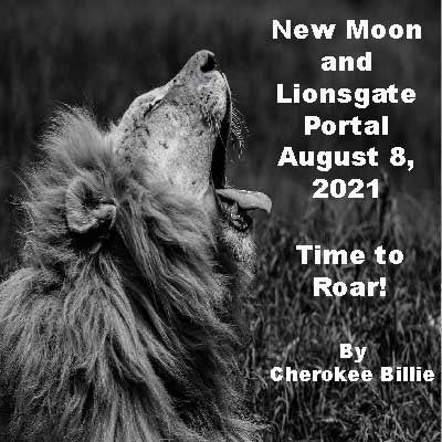 New Moon and Lionsgate Portal August 8, 2021