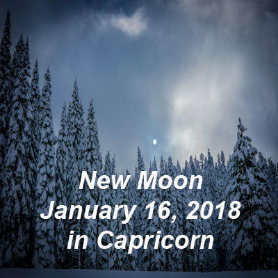 January 16, 2018 New Moon