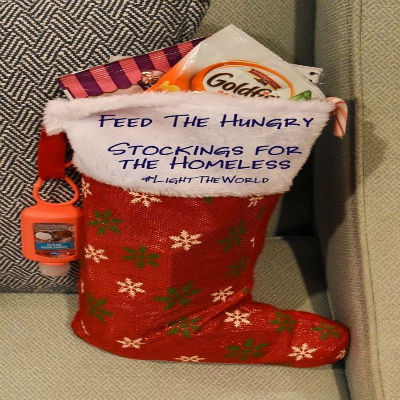 Socks of Love for the Homeless at Christmas!