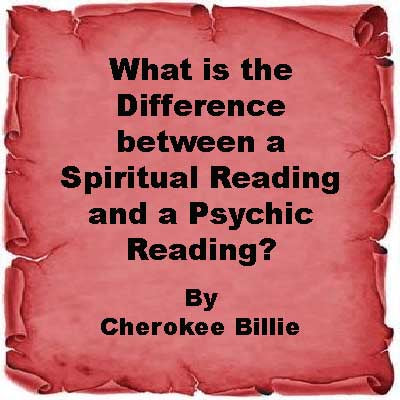 What is the Difference between a Spiritual Reading and a Psychic Reading?