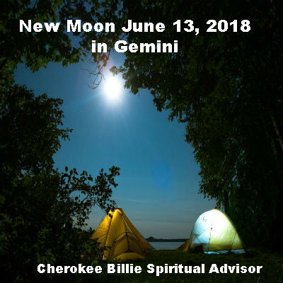 New Moon June 13, 2018 in Gemini