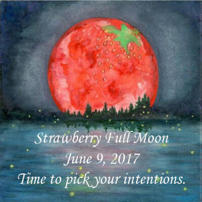 Strawberry Full Moon June 9, 2017